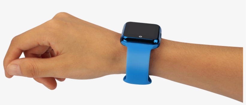 Watches On Hand Png Image - Hand Wearing Apple Watch, transparent png download