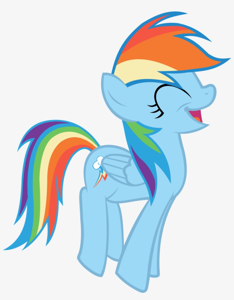Klaifferon, Rainbow Dash, Safe, Simple Background, - Friendship Is Magic Rainbow Dash, transparent png download