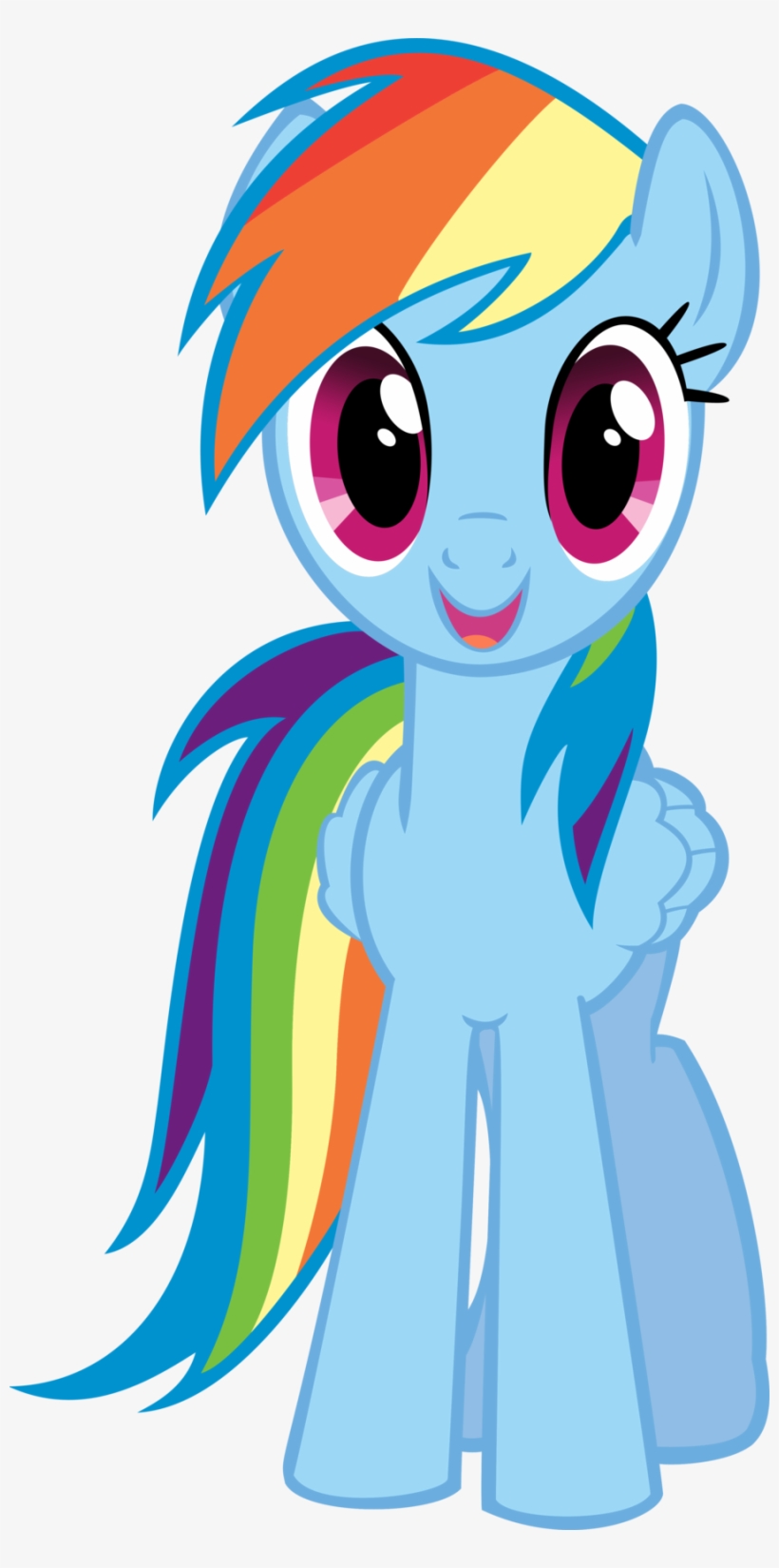 Rainbow Dash Hugs Vector By Kitsuneymg-d41ca99 - Mi Little Pony Png, transparent png download