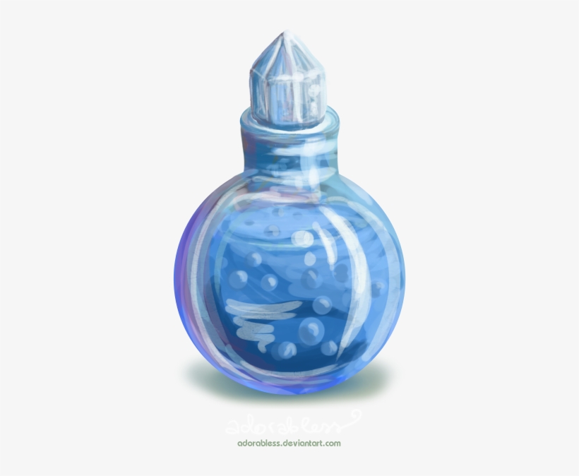 Related Image Potion Bottle, Bottle Art, Fantasy Weapons, - Felix Felicis Necklace (liquid Luck), transparent png download