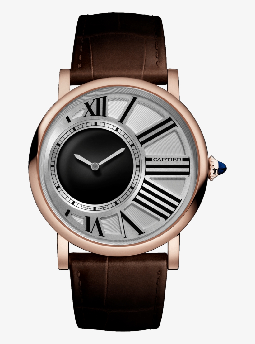 The Rotonde De Cartier Mystery Hour Watch Is No Exception - Cartier Rotonde De Cartier Mystery, transparent png download