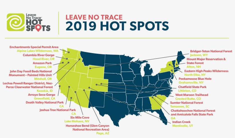 Hot Spots Announced Leave No Trace Png Hot Spots - Hot Spots, transparent png download