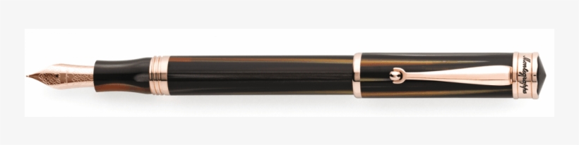 Brown Emperador - Ducale Ballpoint Pen Rose & Black, transparent png download