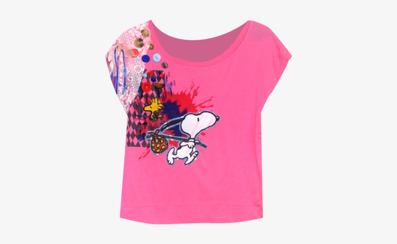 Pretty Disturbia Pink Splatter - Hello Kitty Kläder, transparent png download