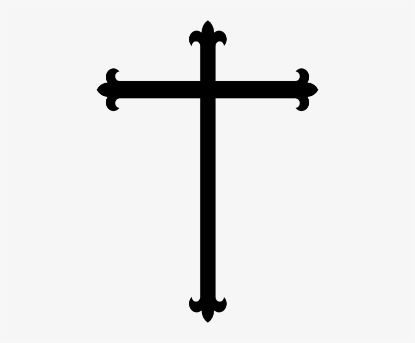 Black Cross Clip Art - Cross Png Grey, transparent png download