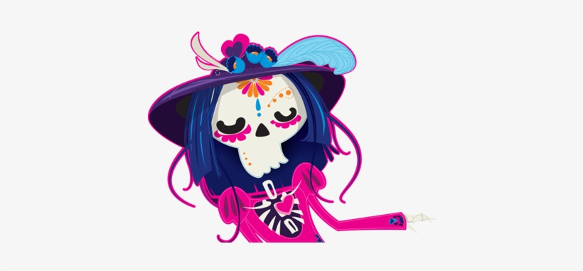 En Medio De Flores, Papel Picado, Fotografías Y Platillos - Flores De Muerto Png, transparent png download