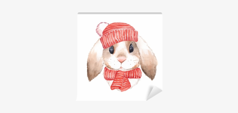 Isolated On White Background Wall Mural • Pixers® • - Watercolor Painting, transparent png download