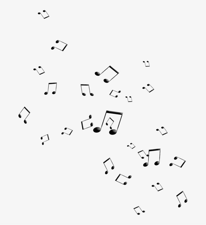 Ampliar Esta Imagen - Music Notes Png, transparent png download