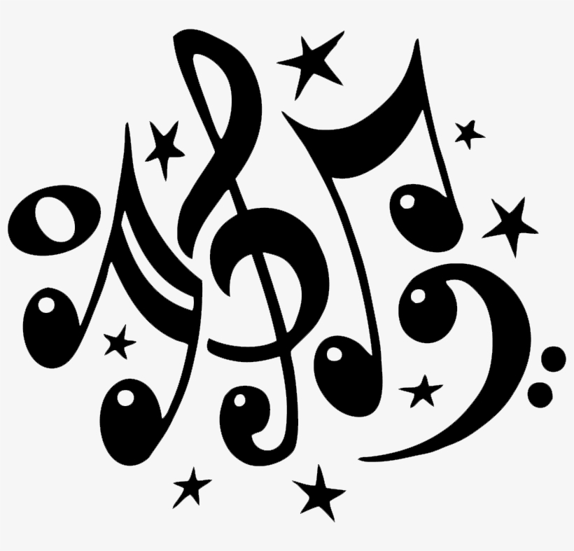 Imágenes De Notas Musicales - Music Clipart, transparent png download