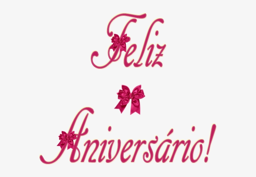 Feliz Aniversário - Alfabeto Decorativo Feliz Aniversário, transparent png download