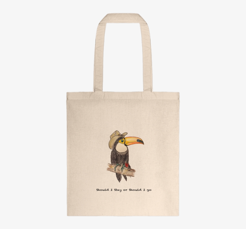 Tote Bag Cotton Toucan By La Paloma - Tote-bag Toucan Par La Paloma, transparent png download