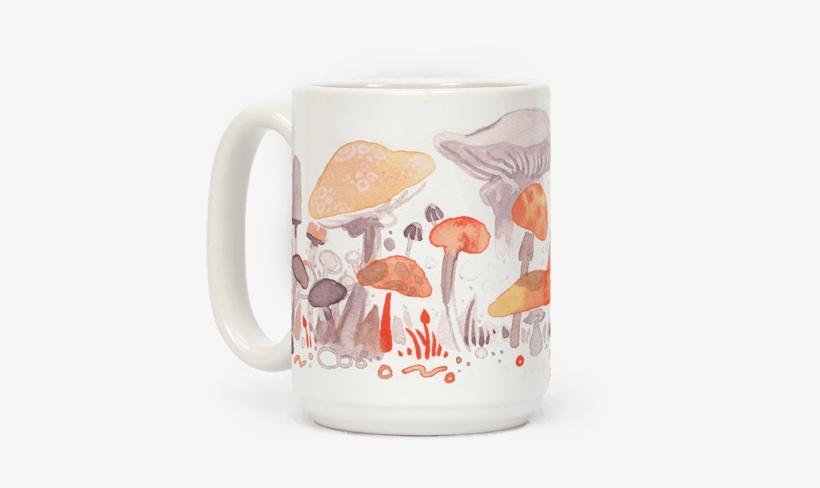 Mushroom Garden Pattern - Mushroom Garden Pattern Tote Bag: Funny Tote Bag From, transparent png download