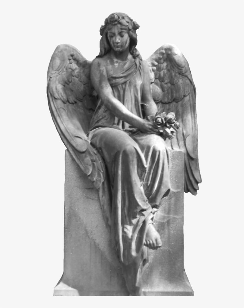 Statue - Transparent Angel Statue Png, transparent png download