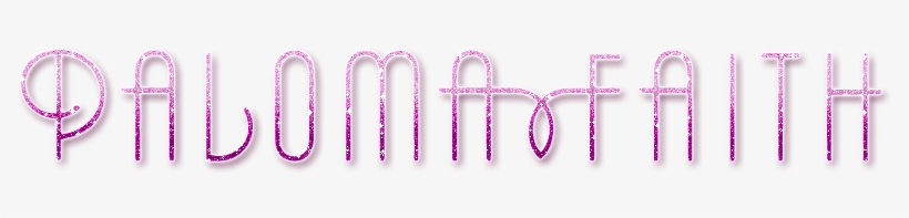 Paloma Faith Image - Paloma Faith Logo Transparent Background, transparent png download