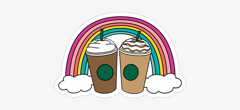 Viber Sticker «frappuccino® Drink Stickers» - Sticker, transparent png download