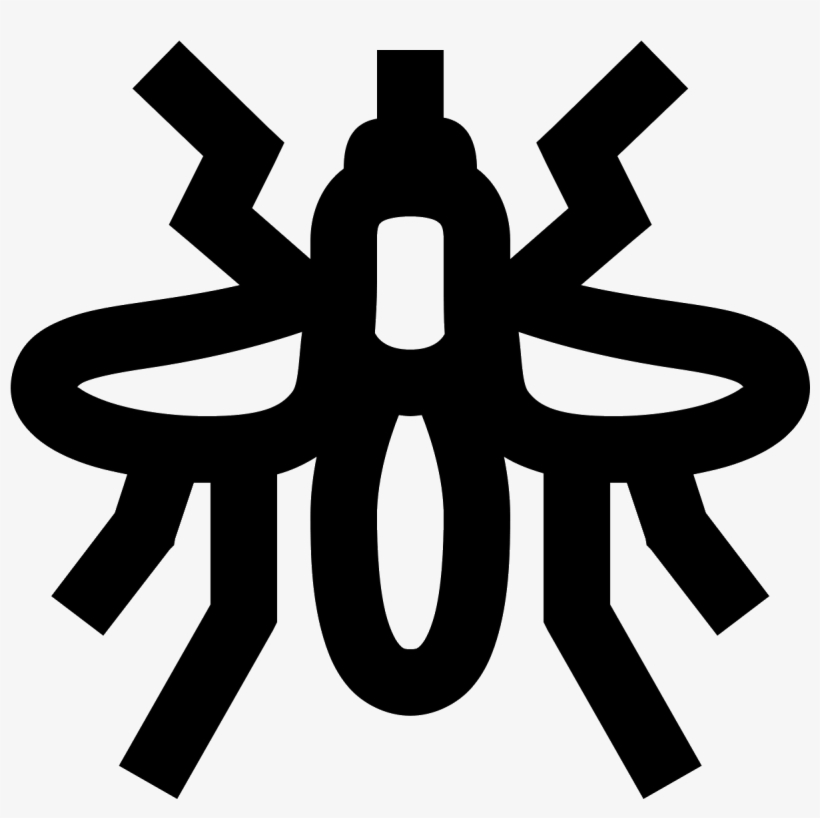 An Mosquito With Three Main Body Parts And Three Legs - Mosquito, transparent png download
