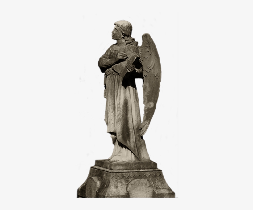 Angel Statue 3 - Statue, transparent png download