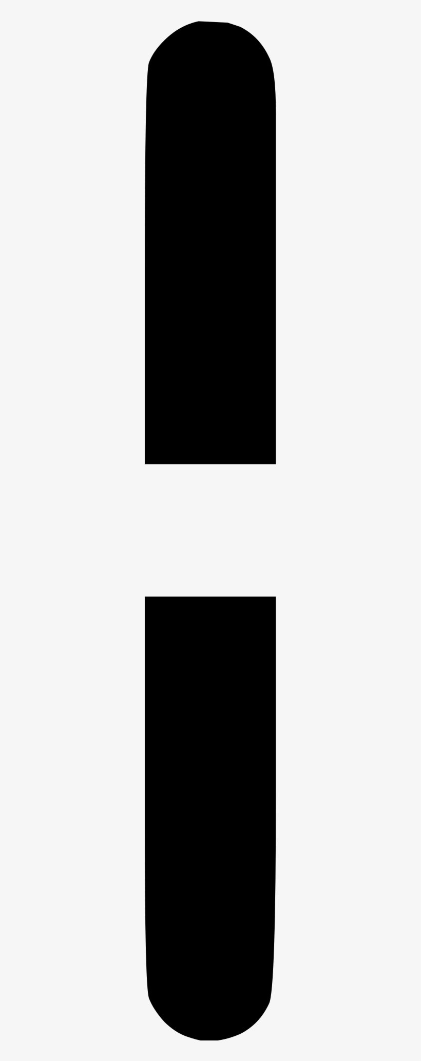 Open - Line Vertical Svg, transparent png download