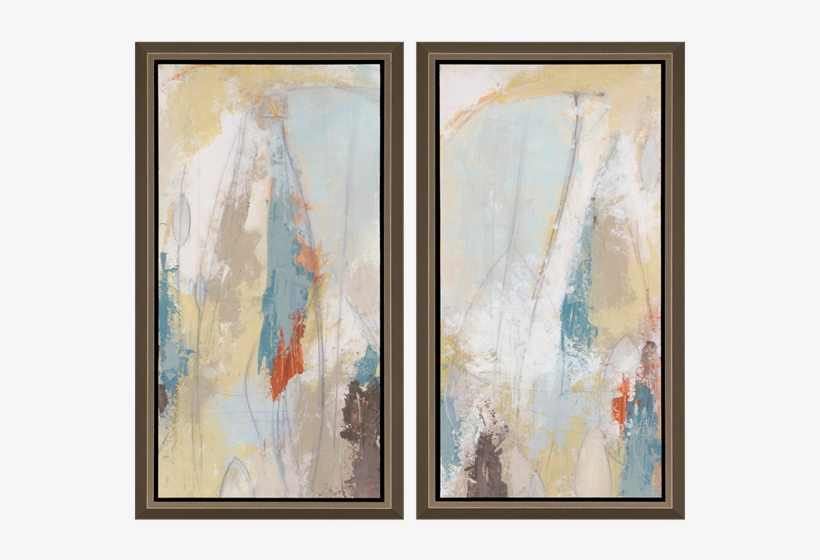 Plaster Sketch Pk/2 - Plaster Sketch Framed Art, 18"x33", Set Work,paper,, transparent png download