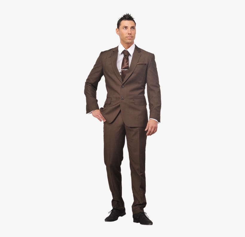 Png Best Men - Costume Mariage Marron Homme, transparent png download