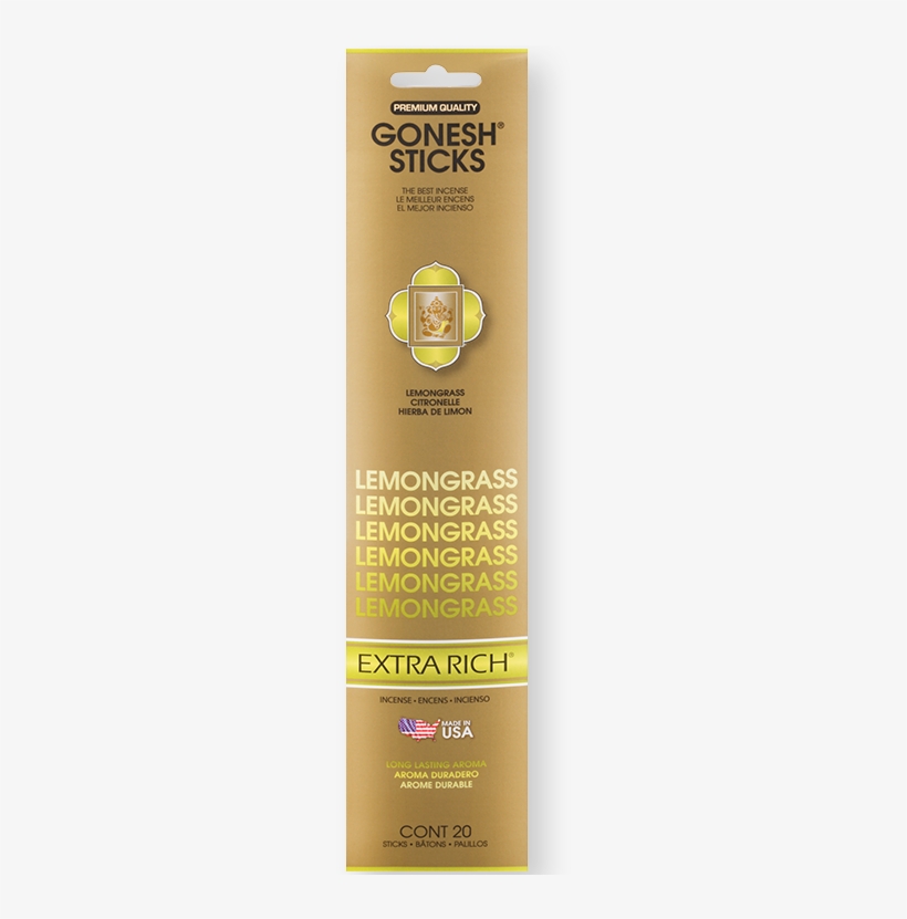 Gonesh Incense Sticks, Variety Pack 2 - 20 Sticks, transparent png download
