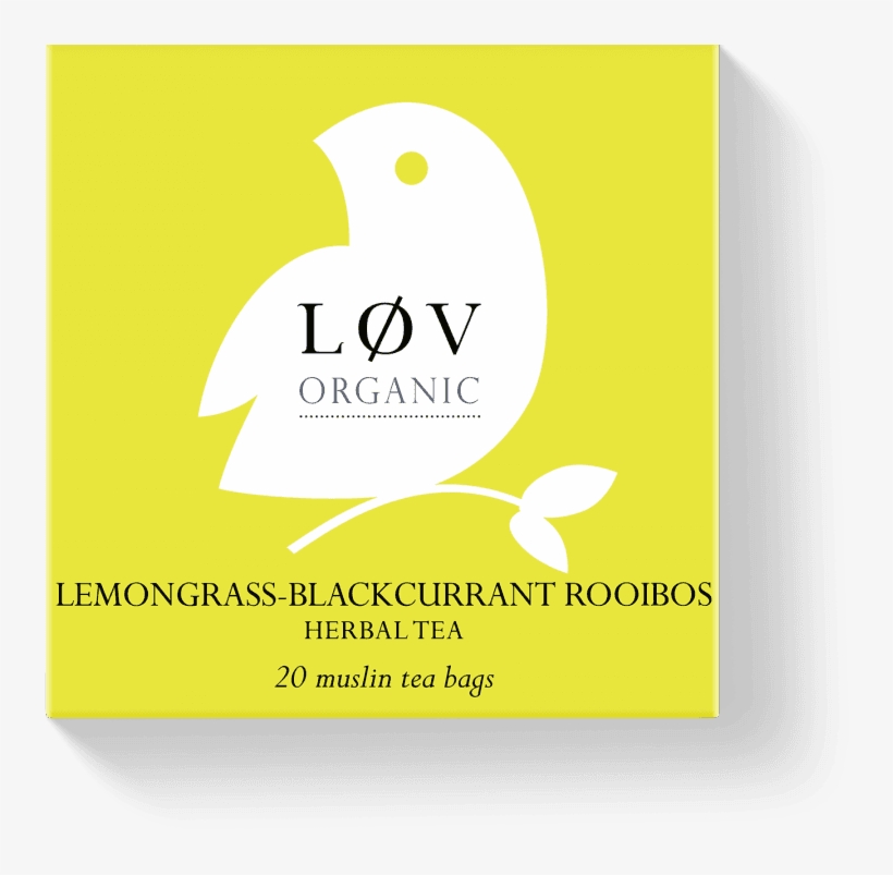 Lov Organic Lemongrass-blackcurrant Rooibos - Tea Kusmi, transparent png download