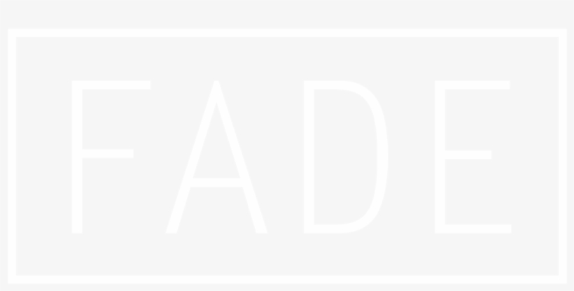 Fade Wordmark White, transparent png download