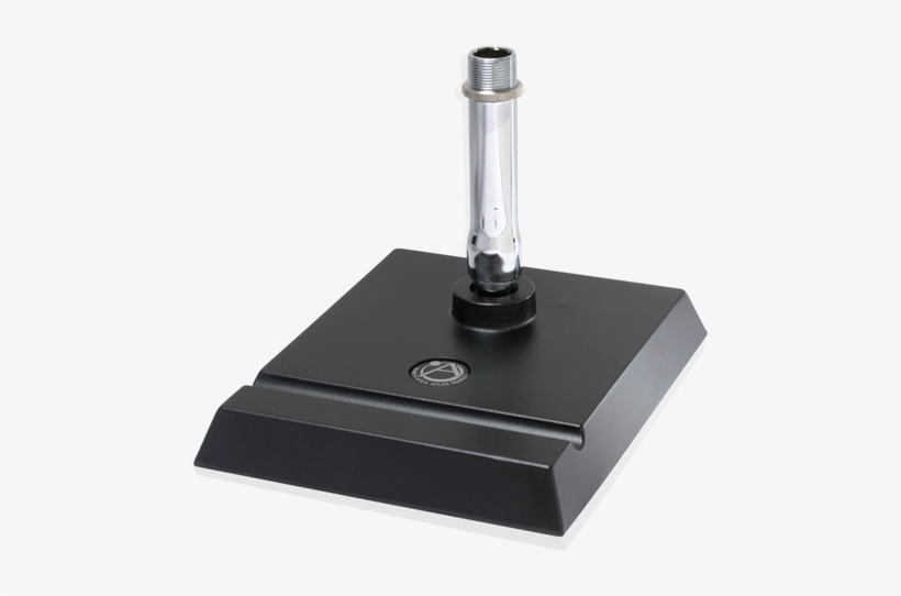 Low Silhouette Microphone Desk Stand - Desktop Microphone Stand Chrome, transparent png download