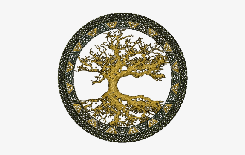 Here You Will Find A Unique Design, Featuring My Take - Yggdrasil Symbol Transparent, transparent png download