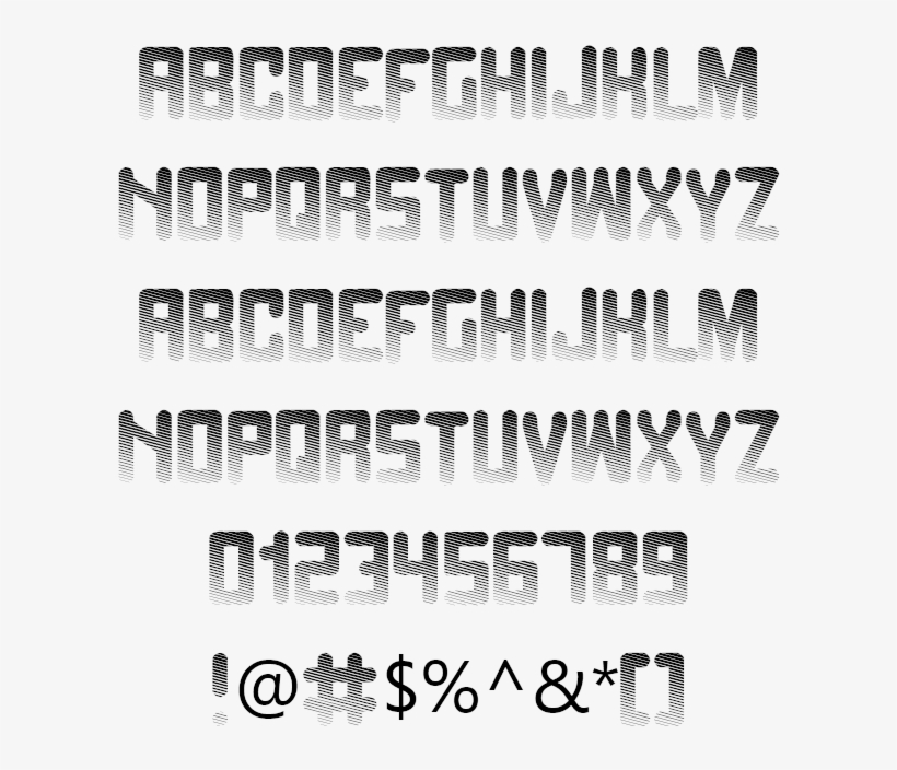 Futuristic Fade To Grey Example - Monochrome, transparent png download