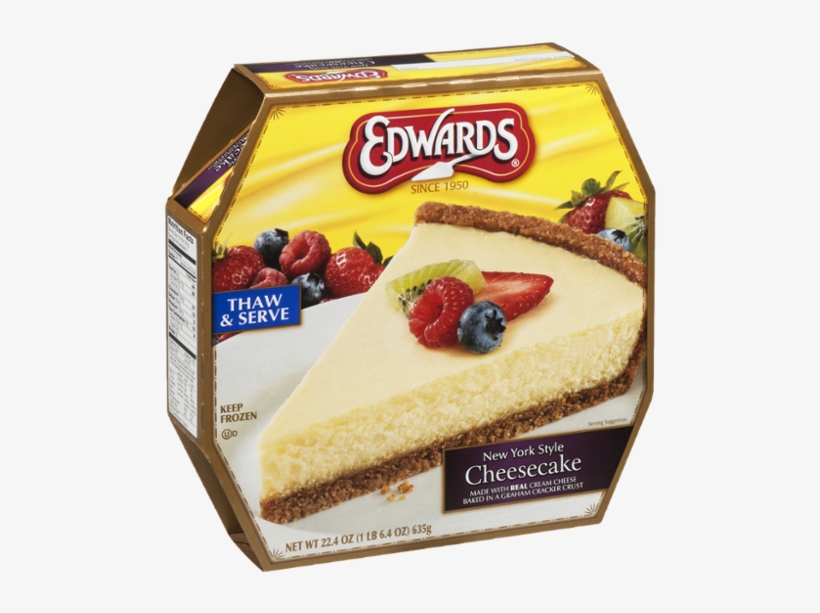 Edwards New York Style Cheesecake, 22.4 Oz, transparent png download