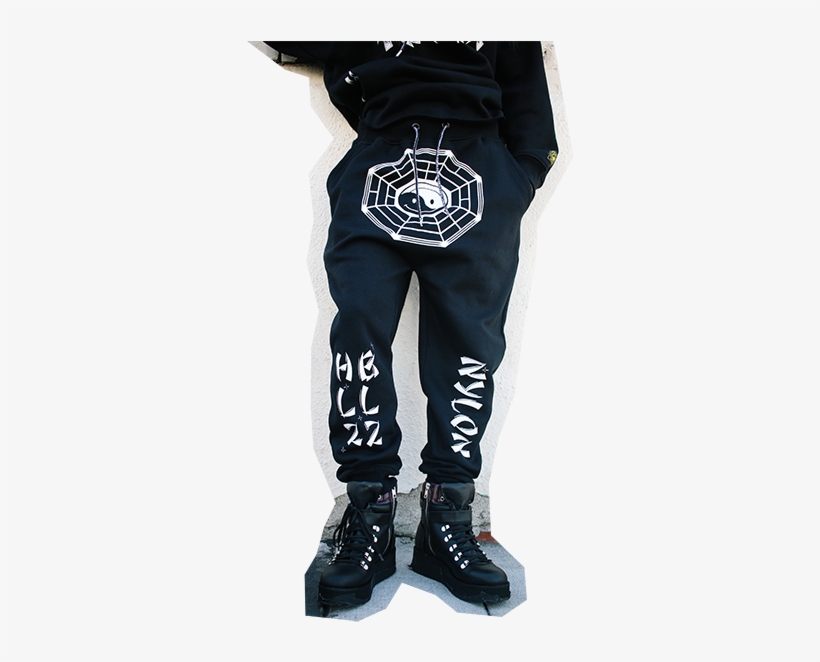 Nylon "web" Pants - Fashion Design, transparent png download