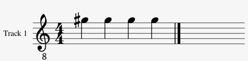 Fade In Not Imported - Treble Clef, transparent png download