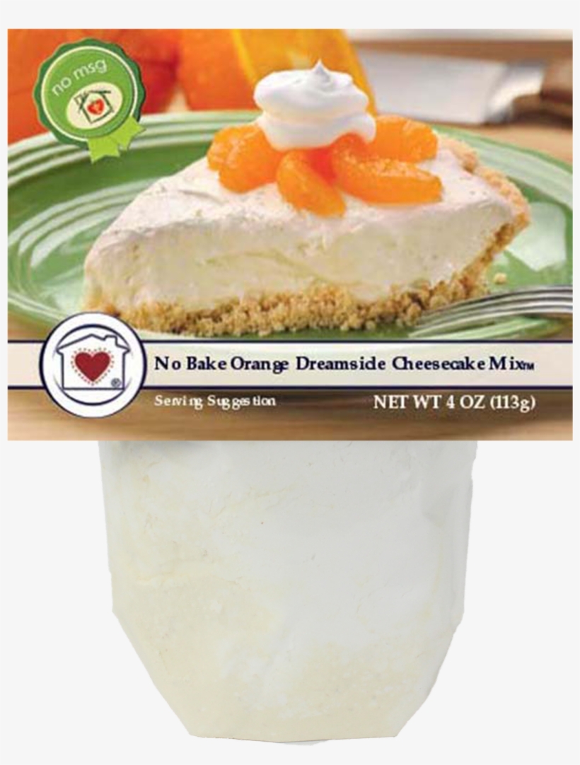 No-bake Orange Dreamsicle Cheesecake Mix - Cheesecake, transparent png download