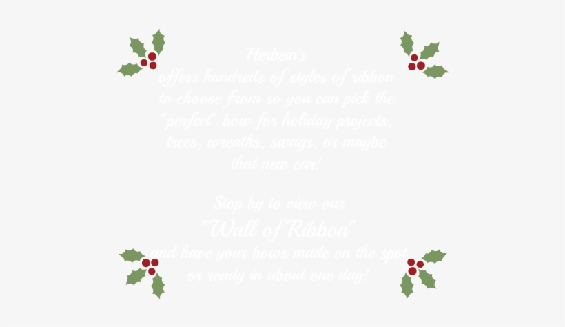 Herbeins Holiday Bows Lehigh Valley Emmaus Pa - Woodweddingbands Reserved Listing For Joanna W., transparent png download