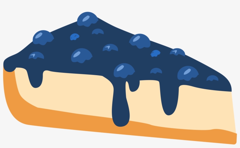 Wild Blueberry Cheesecake - Cheesecake, transparent png download