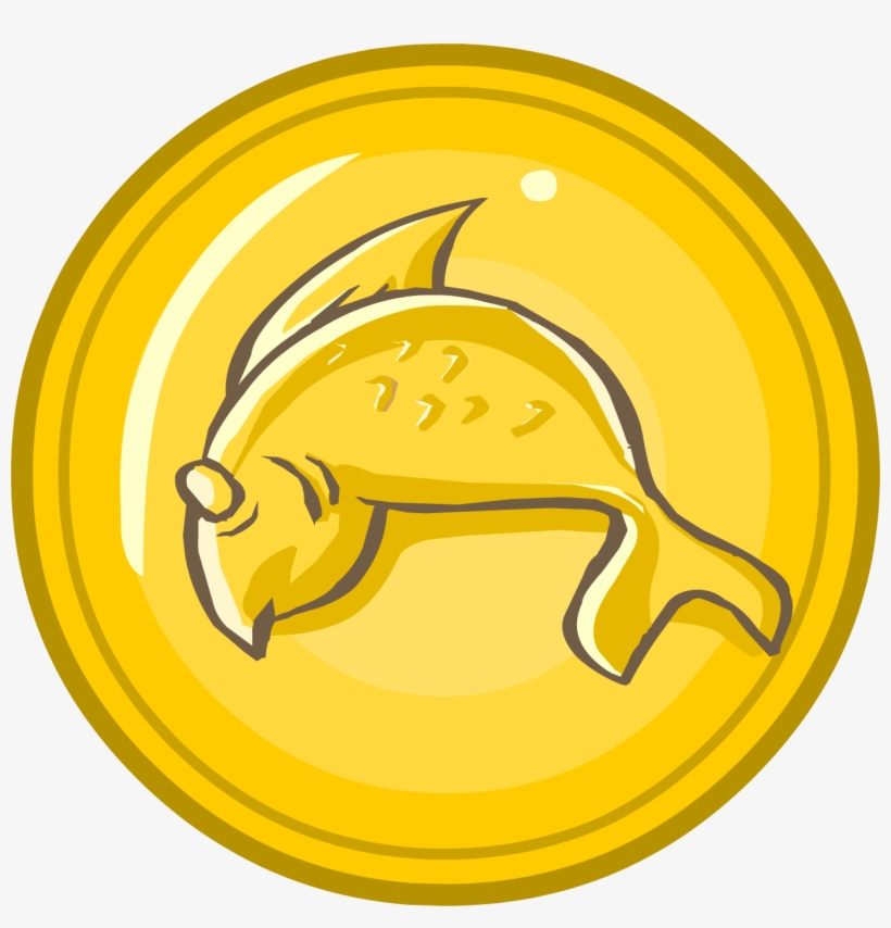 Puffle Rescue Coin - Coin Png, transparent png download