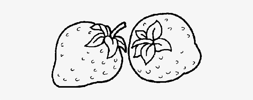 Strawberries For Coloring, transparent png download