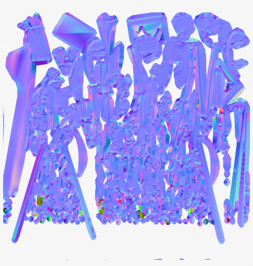 Athenenormalmap - Normal Mapping, transparent png download