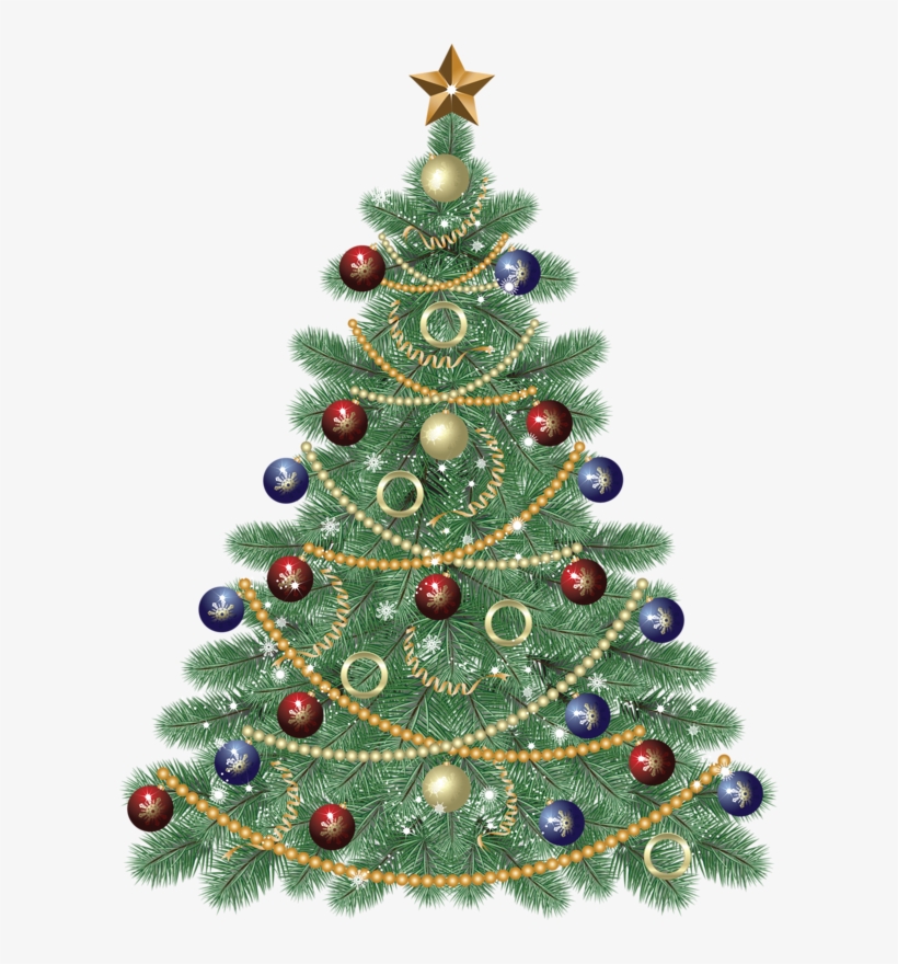 °‿✿⁀christmas Trees ‿✿⁀° - Clipart Christmas Tree, transparent png download