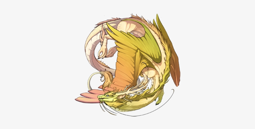 2086934 350 - Dragon Beautiful Png White, transparent png download
