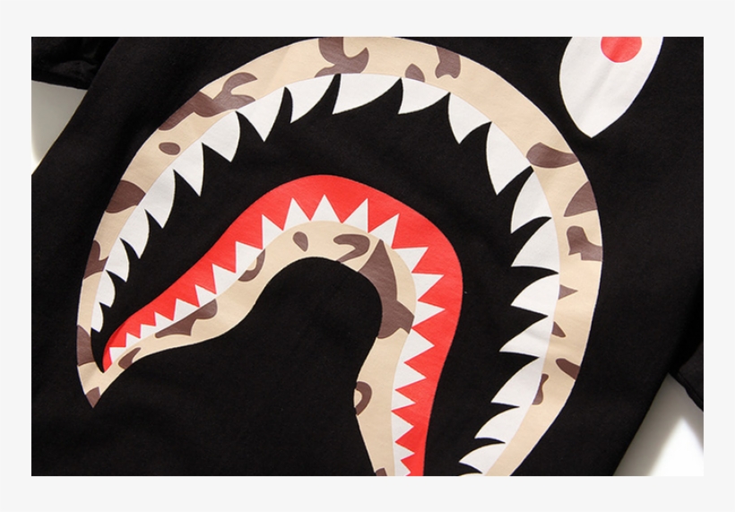 A Bathing Ape Stussy - Camo Shirt With Face, transparent png download
