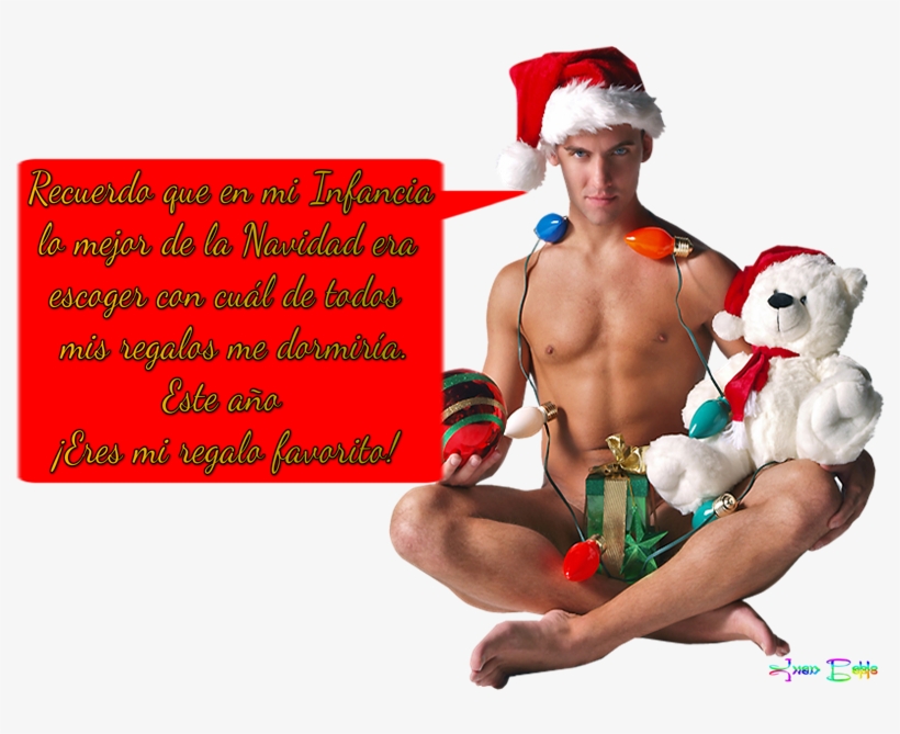 Frase Fondo Transparente - Papa Noel, transparent png download