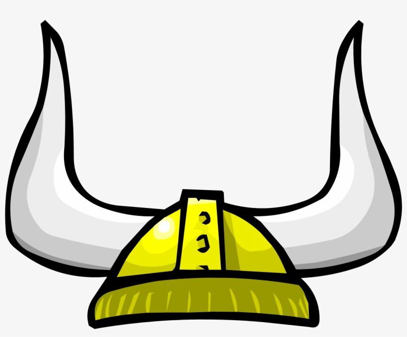 Gold Viking Helmet Clothing Icon Id 460 - Viking Helmet Clipart Png, transparent png download