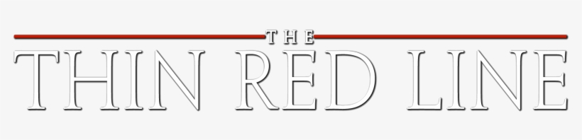 The Thin Red Line Image - Calligraphy, transparent png download