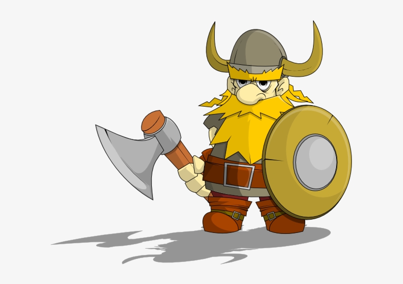Vikings Clip Art And On - Viking Clipart, transparent png download