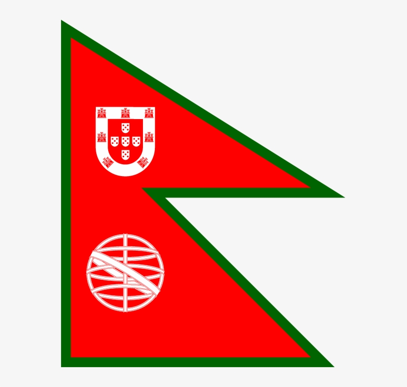 Ocportugal - Flag Of Nepal And Portugal, transparent png download