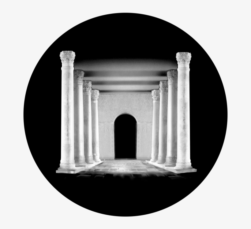 Roman Pillars - Apollo Roman Pillars Glass Gobo Sr-0064, transparent png download