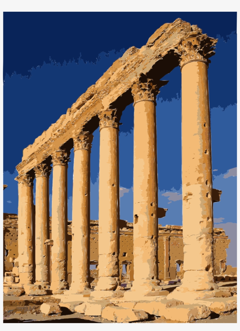 Column Structure Clipart Column Structural Engineering - Column Structure, transparent png download