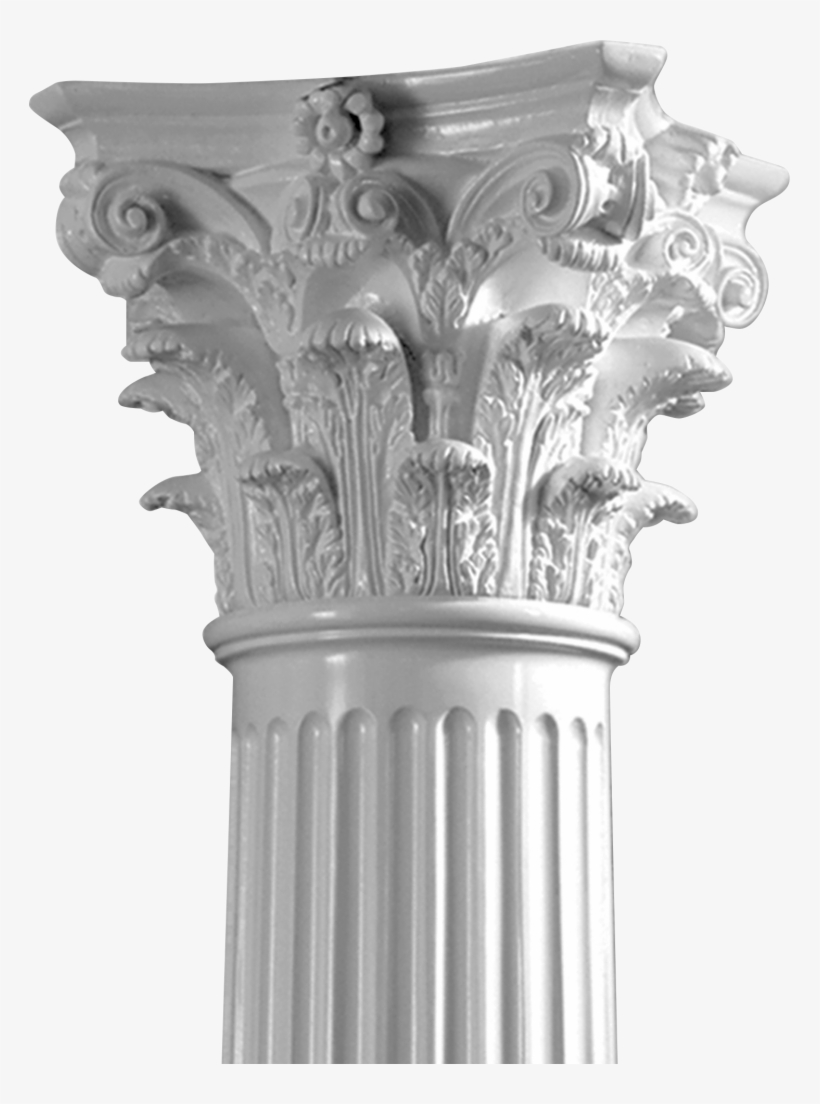 Roman Corinthian Cap - Architectural Capitals, transparent png download